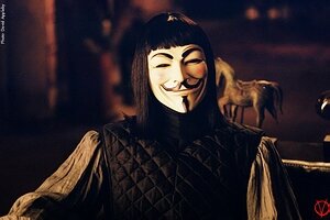 V ,  (V for Vendetta)